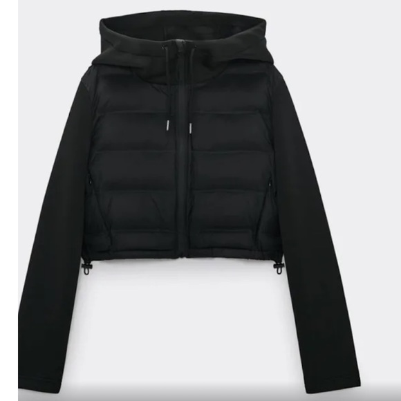 Zara Jackets & Blazers - Zara Cropped Hooded Puffer super cute. Wear it at all year long.